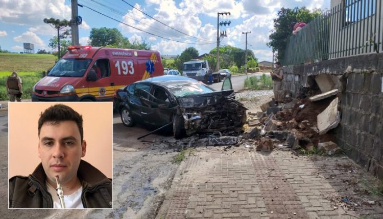 Transito Jovem De Anos Morre Ao Colidir Automovel Em Muro De