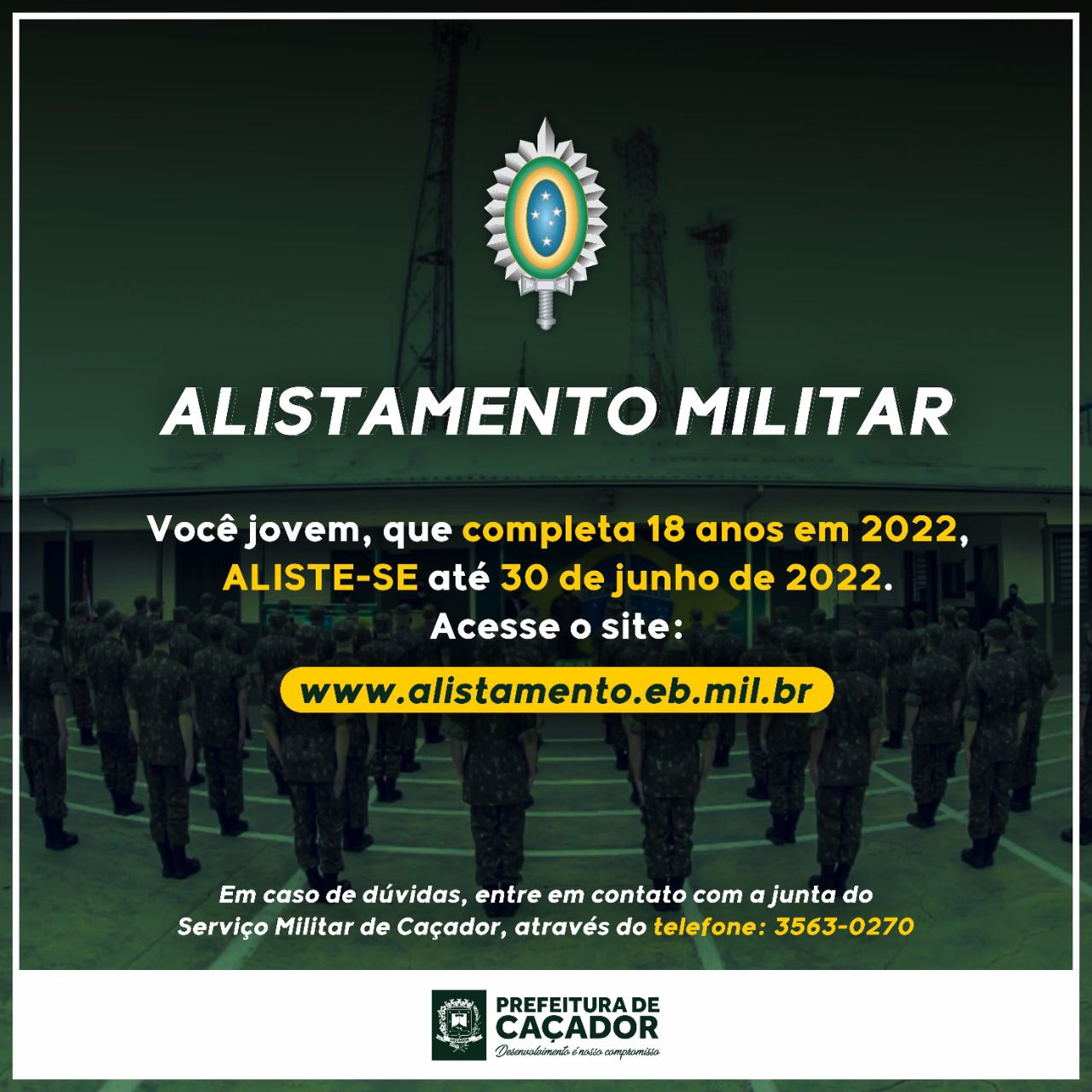 Prazo Para O Alistamento Militar Encerra Em Junho Not Cia Hoje