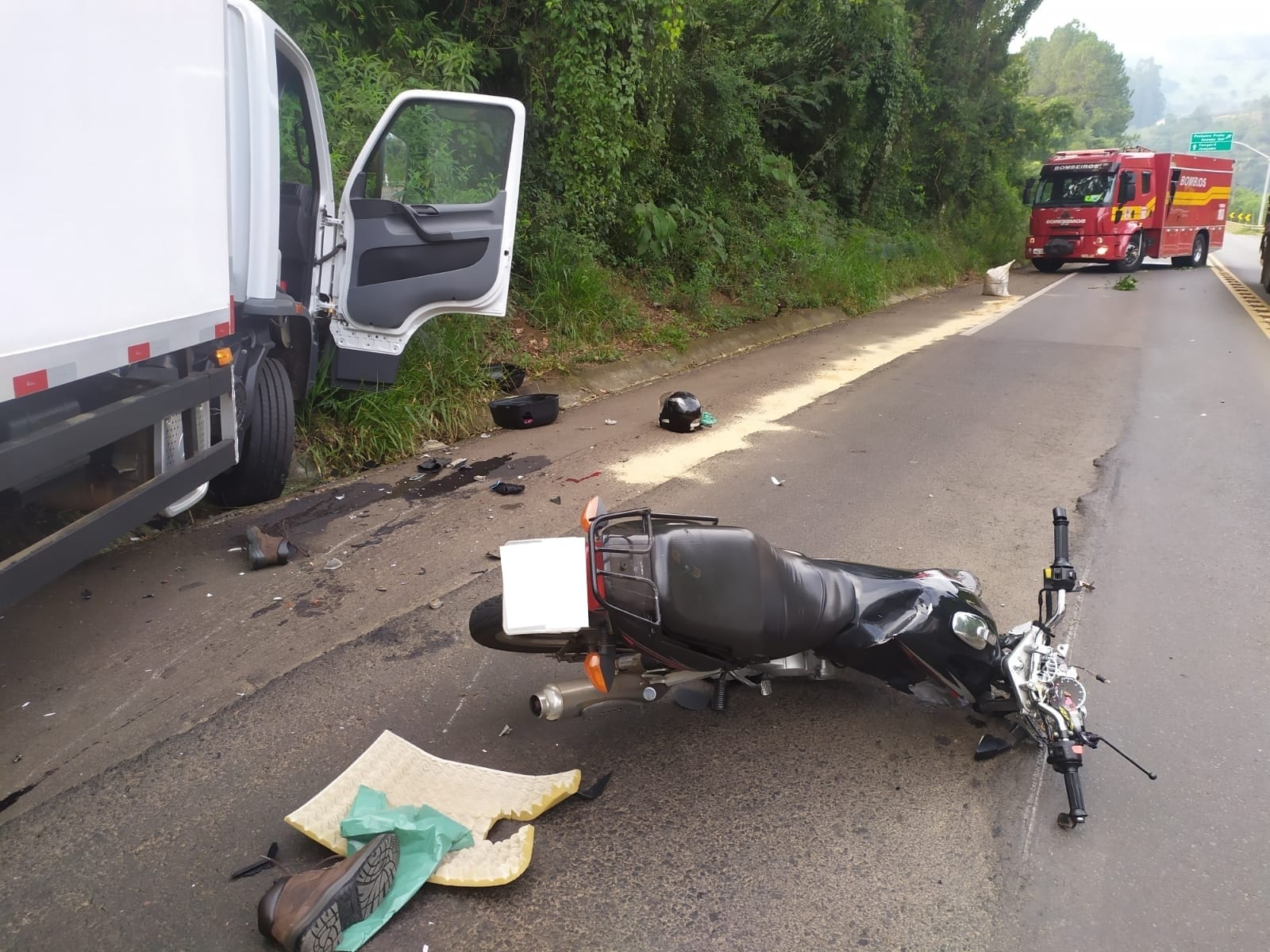 Motociclista Morre Em Acidente Com Caminhão Na Sc 135 Notícia Hoje 6277