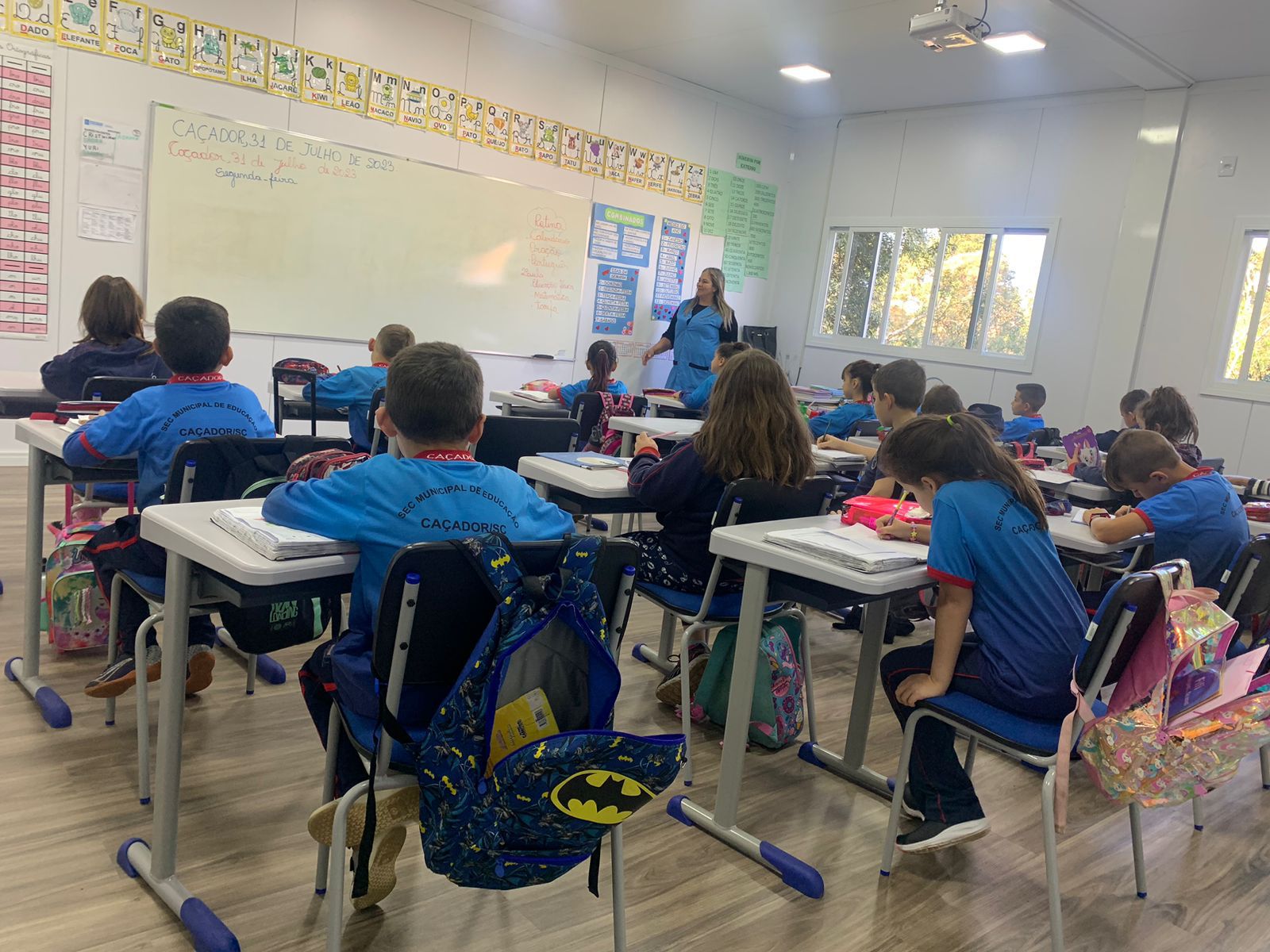 Durante o recesso, os profissionais da Educação passaram por formações, com o objetivo de refletir e aprender mais sobre as práticas educacionais