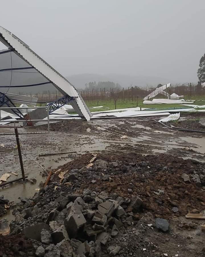 Temporal em Urubici