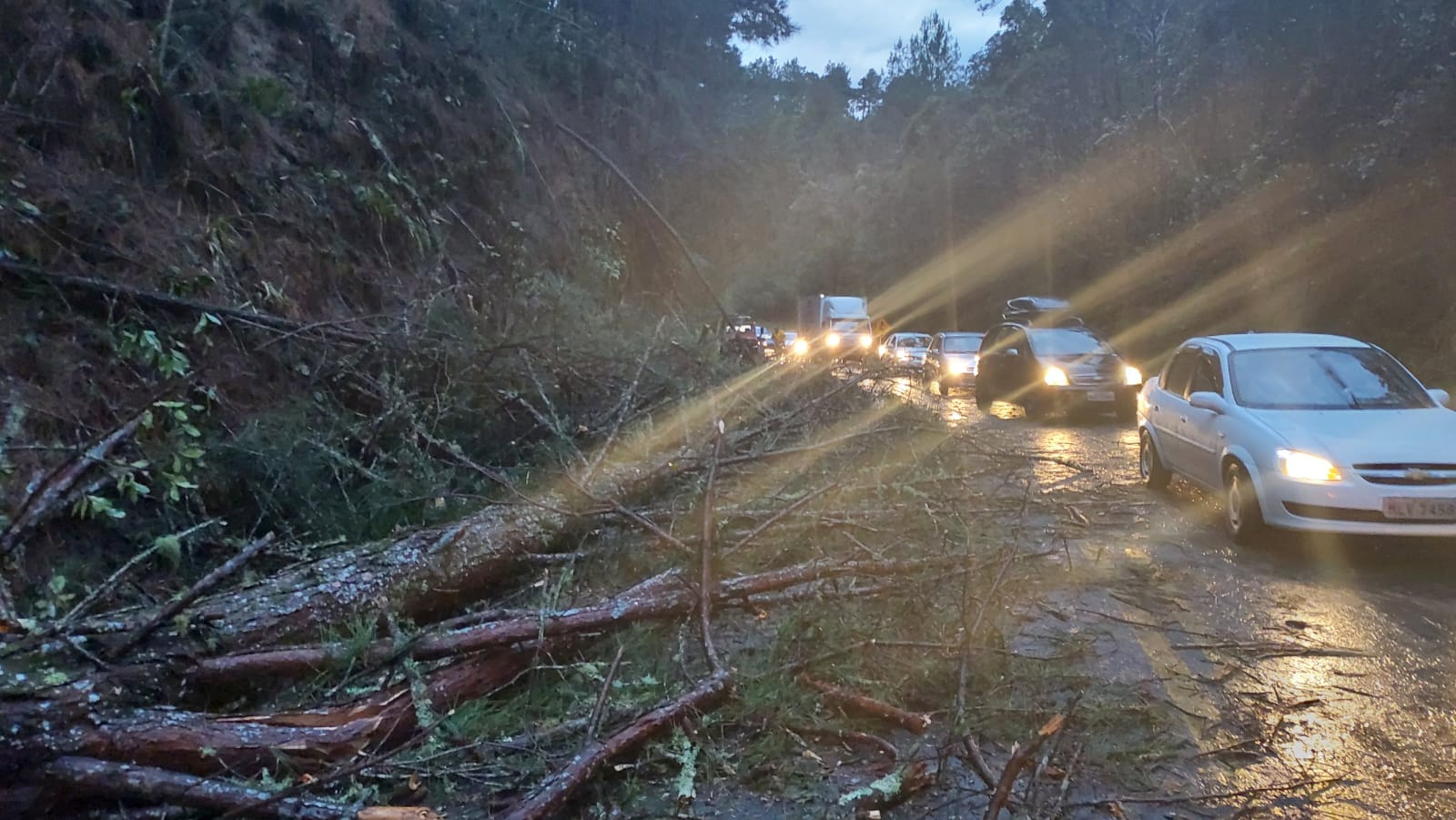 Temporal em Urubici