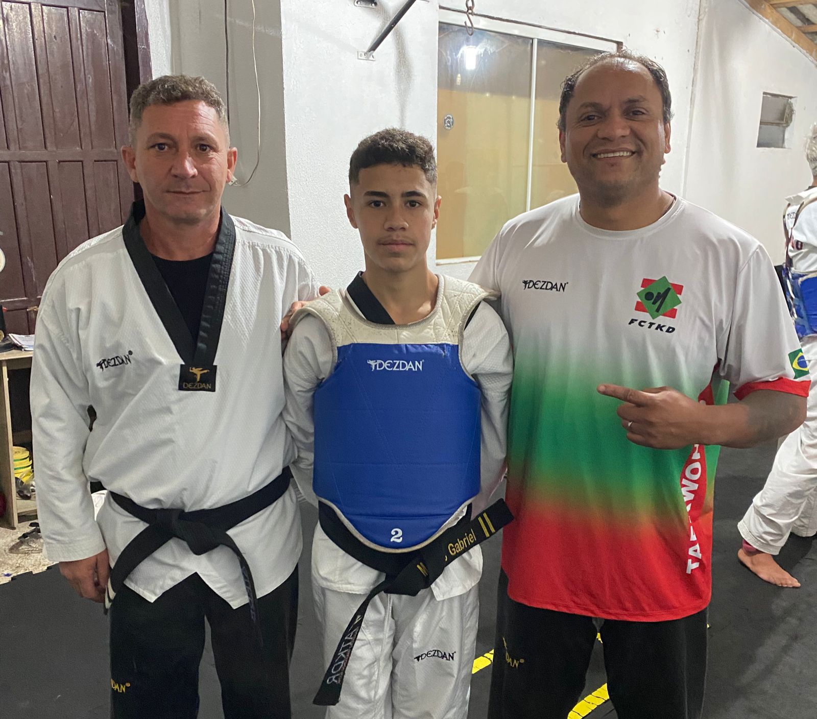 Caçadorenses no Brasileiro de Taekwondo