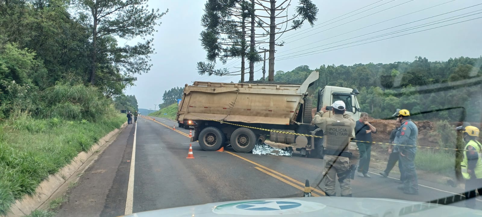 Acidente em Rio das Antas