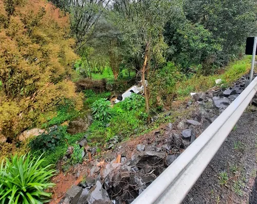 Capotamento em Rio das Antas