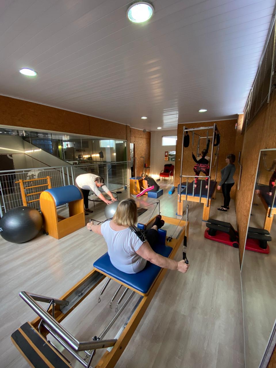 Em Caçador, a academia Tonus Fitness Center oferece Pilates para todas as idades